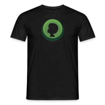 Afro Beat Groove - Men's T-Shirt - black - Front - AI Model Male 178 light (178cm)