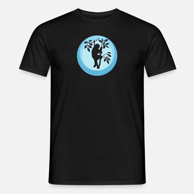 Lazy Chill Sloth - Men's T-Shirt - black