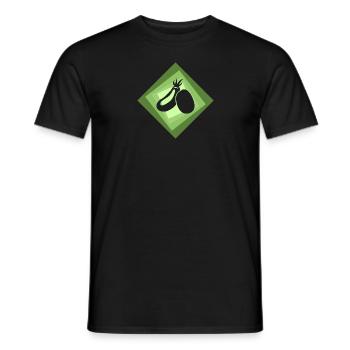 Vegan Healthy Vegan - Men's T-Shirt - black - Front - AI Model Male 178 light (178cm)