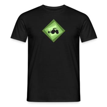 Farmer Farmer - Men's T-Shirt - black - Front - AI Model Male 178 light (178cm)