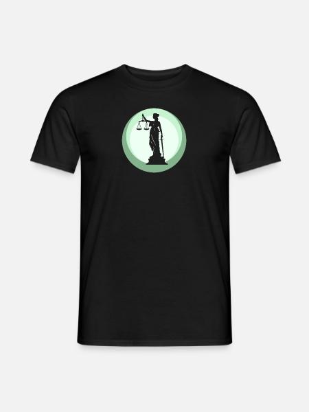 Gericht Behandlung - Männer T-Shirt - Schwarz
