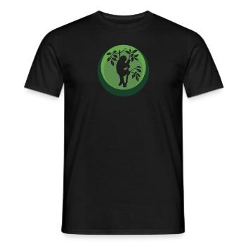 Fatigue de la paresse - T-shirt homme - noir - Devant - AI Model Male 178 light (178cm)