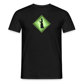 Reading Education - Men's T-Shirt - black - Front - AI Model Male 178 light (178cm)