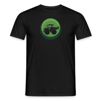 Farmer Farm - Men's T-Shirt - black - Front - AI Model Male 178 light (178cm)