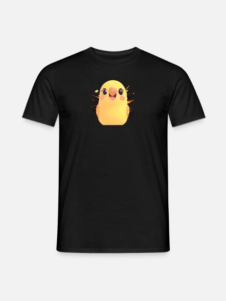 Budgie Parrot - Men's T-Shirt - black