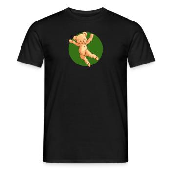 Ballerine Ballet - T-shirt homme - noir - Devant - AI Model Male 178 light (178cm)