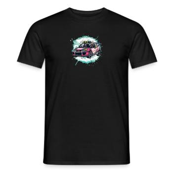 Rally Tuning - Men's T-Shirt - black - Front - AI Model Male 178 light (178cm)