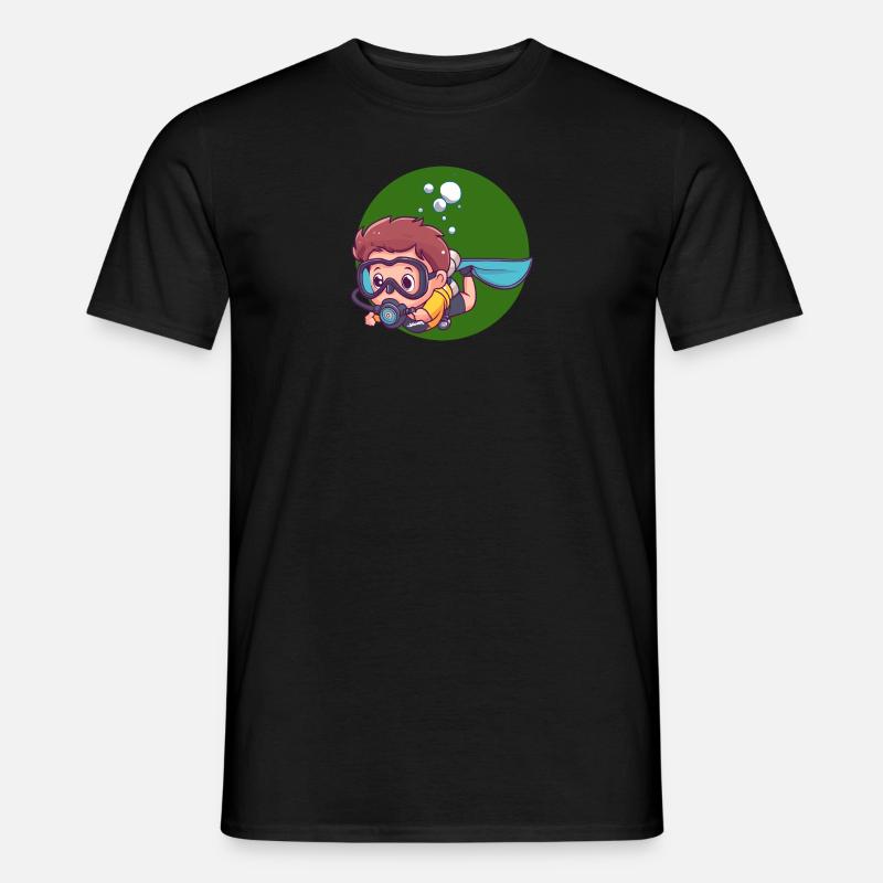 Diver Diver Diving - Men's T-shirt - black