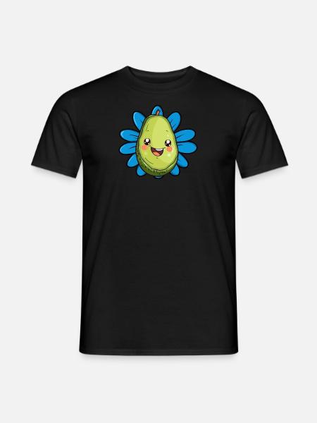 Avocado Vegan Eco - Men's T-Shirt - black