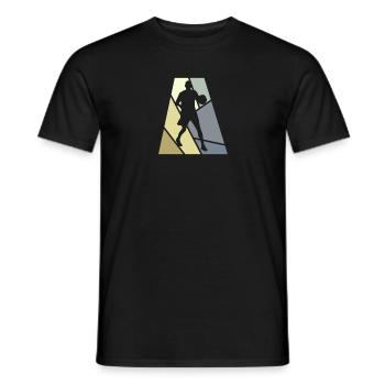 BBall Basketball Hooping - T-shirt homme - noir - Devant - AI Model Male 178 light (178cm)