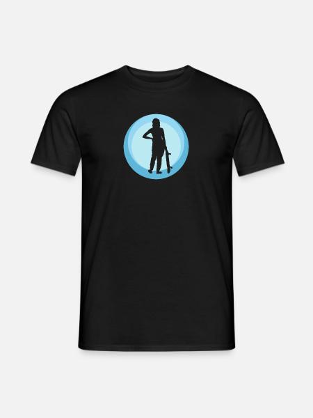 Ollie Skating - Men's T-Shirt - black