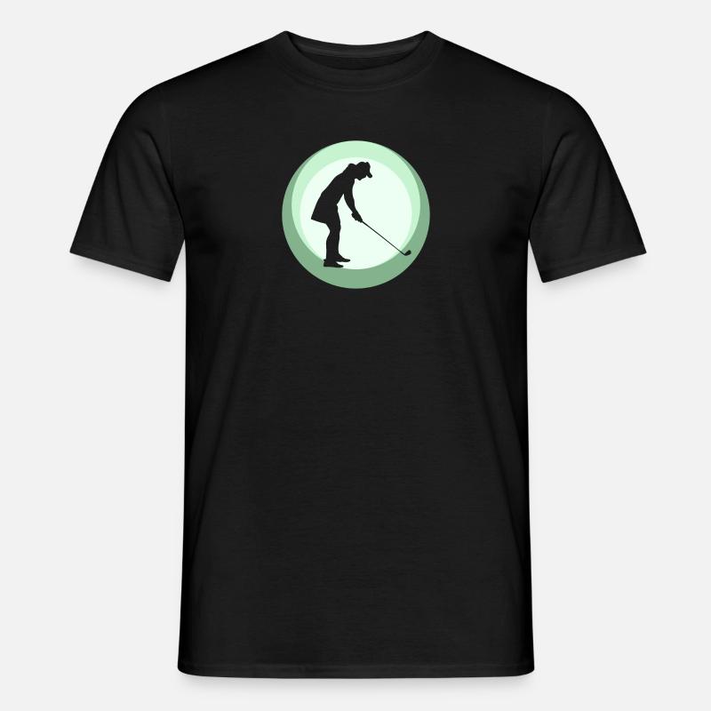 Par Golfing - T-shirt uomo - nero