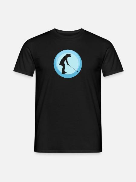 Par Golfer - Men's T-Shirt - black