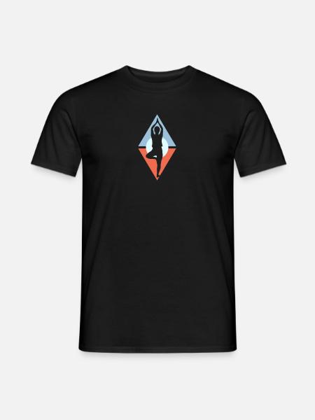 Mantra Yin Mantra - Men's T-Shirt - black