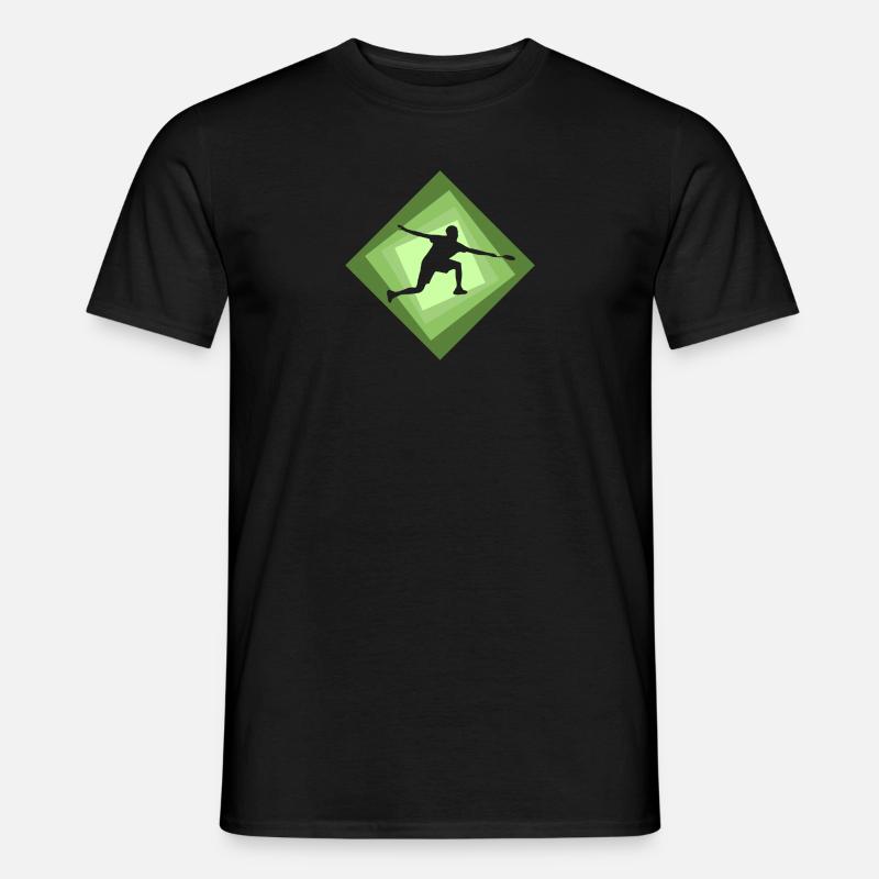 Drop Single - Männer T-Shirt - Schwarz