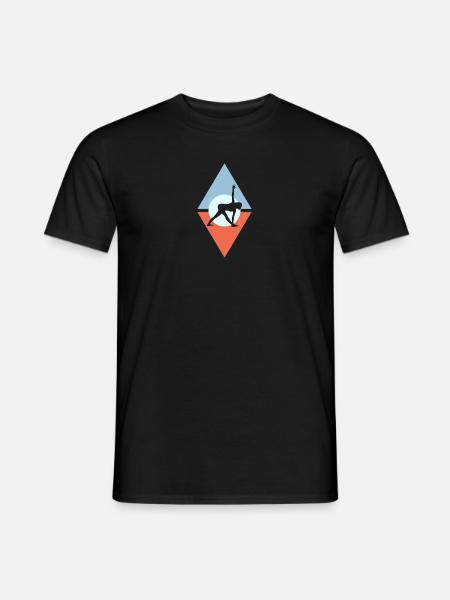 Mantra Yin - Men's T-Shirt - black