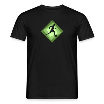 Beach Soccer Strandfußball Fußballspieler - Männer T-Shirt - Schwarz - Vorne - AI Model Male 178 light (178cm)