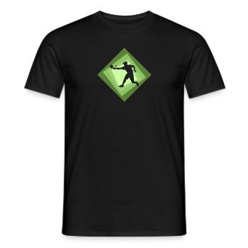 Pickleball Pickleball Jeu De Tennis - T-shirt homme - noir - Devant - AI Model Male 178 light (178cm)