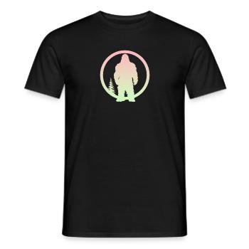 Big foot Big foot Big foot Lochness - Männer T-Shirt - Schwarz - Vorne - AI Model Male 178 light (178cm)