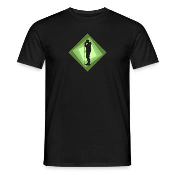 Beatbox Djing Beatbox - Männer T-Shirt - Schwarz - Vorne - AI Model Male 178 light (178cm)