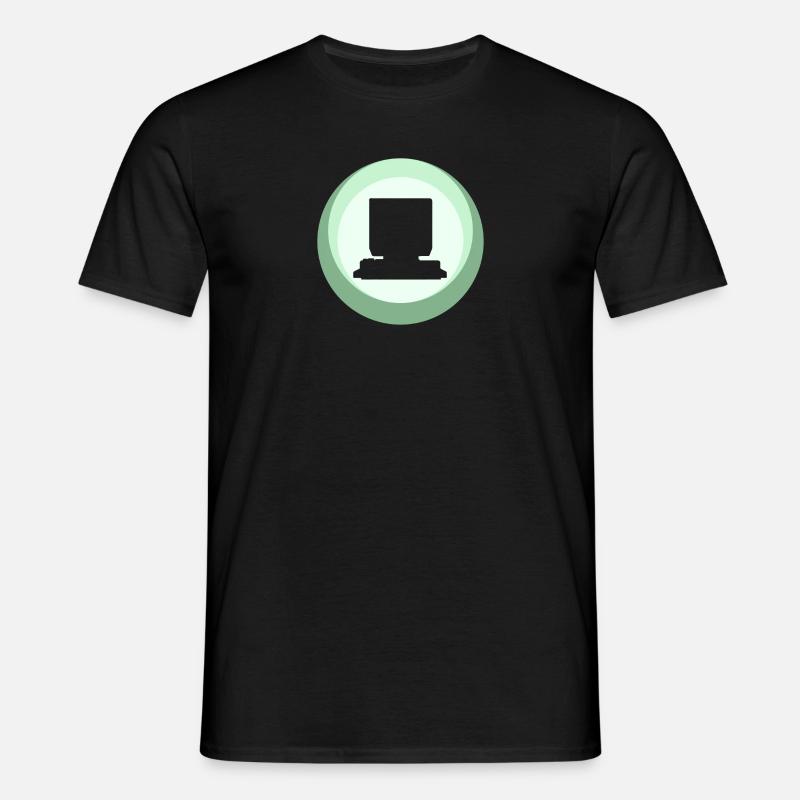 Computer Informatics Online - Men's T-Shirt - black