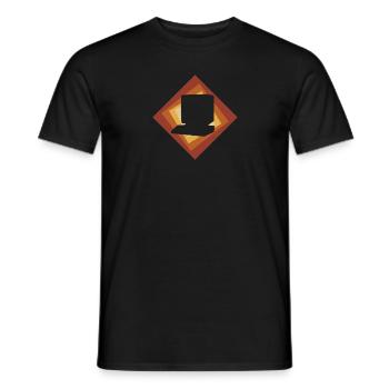 Computer PC Online - Men's T-Shirt - black - Front - AI Model Male 178 light (178cm)
