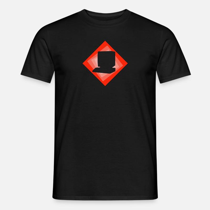 Computer Internet Internet - Männer T-Shirt - Schwarz