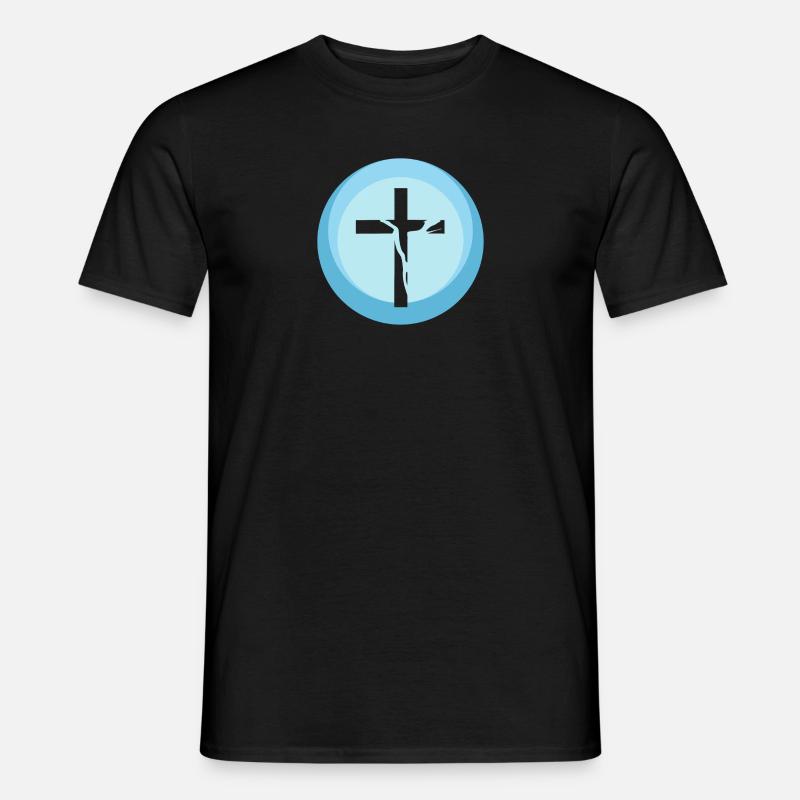 Bibelvers Bibel Bibelvers - Männer T-Shirt - Schwarz
