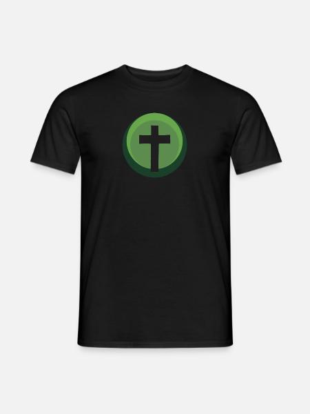 Bible Church Christian - Men's T-Shirt - black