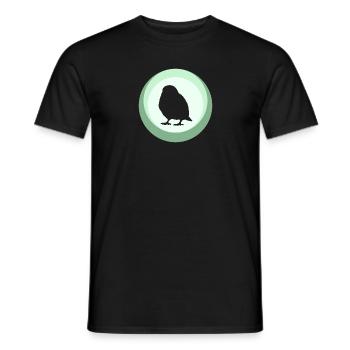 Vogel Wellensittich Vogel Abbildung - Männer T-Shirt - Schwarz - Vorne - AI Model Male 178 light (178cm)