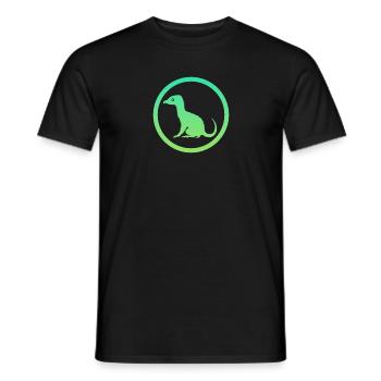 Cryptozoologie Cryptozoologie Mythique - T-shirt homme - noir - Devant - AI Model Male 178 light (178cm)