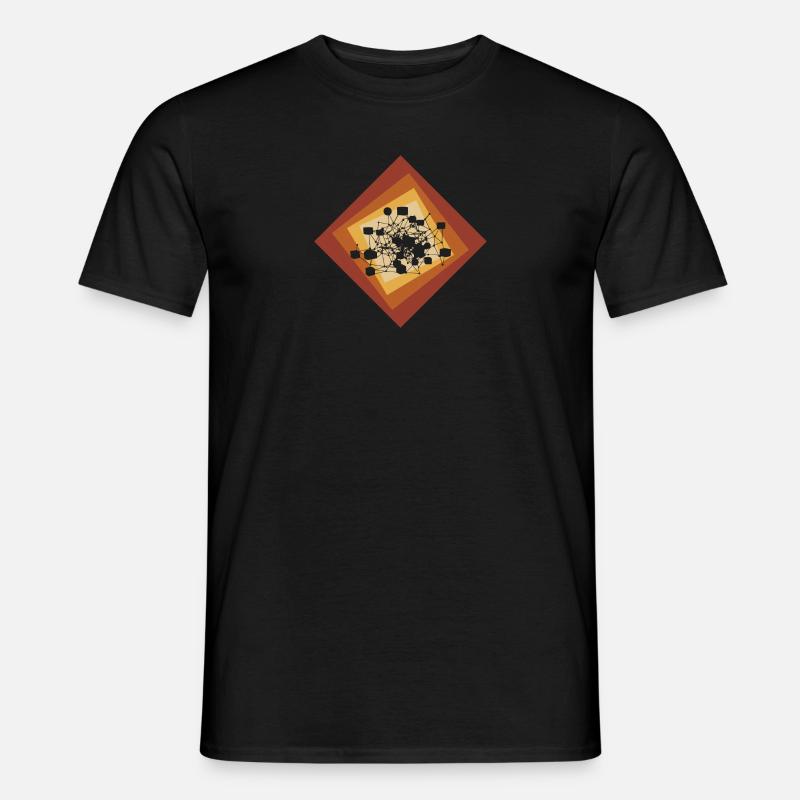 Crypto Bitcoin Crypto - Männer T-Shirt - Schwarz