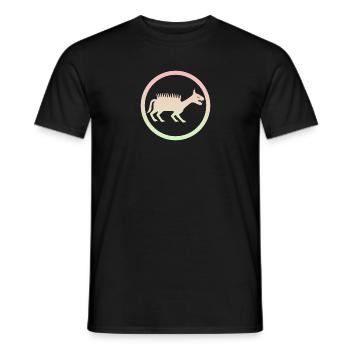 Cryptozoology Mythical Unicorn - Men's T-Shirt - black - Front - AI Model Male 178 light (178cm)