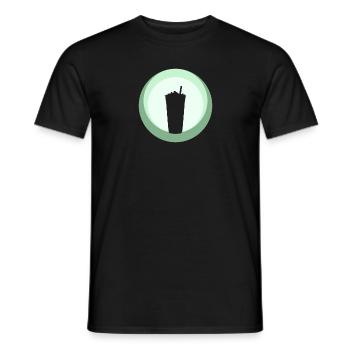 Boba Bubble Bubble Thé Bulle - T-shirt homme - noir - Devant - AI Model Male 178 light (178cm)