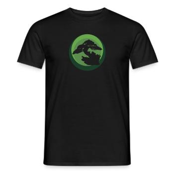 Baum Wachsen Baum - Männer T-Shirt - Schwarz - Vorne - AI Model Male 178 light (178cm)