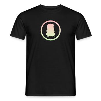 Randonnée Randonnée Randonnée - T-shirt homme - noir - Devant - AI Model Male 178 light (178cm)