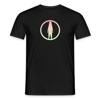 Kryptozoologie Fabelwesen Einhorn - Männer T-Shirt - Schwarz - Vorne - AI Model Male 178 light (178cm)