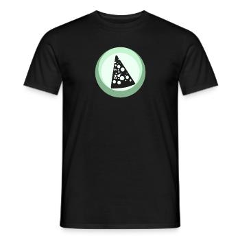 Fromage Parmesan Gourmet - T-shirt homme - noir - Devant - AI Model Male 178 light (178cm)