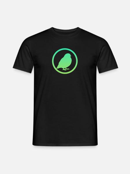 Bird Birds Flying - Men's T-Shirt - black