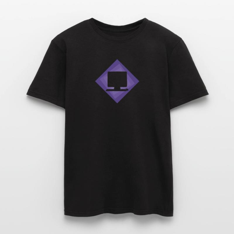 Computer Computerarbeit Online Männer T-Shirt