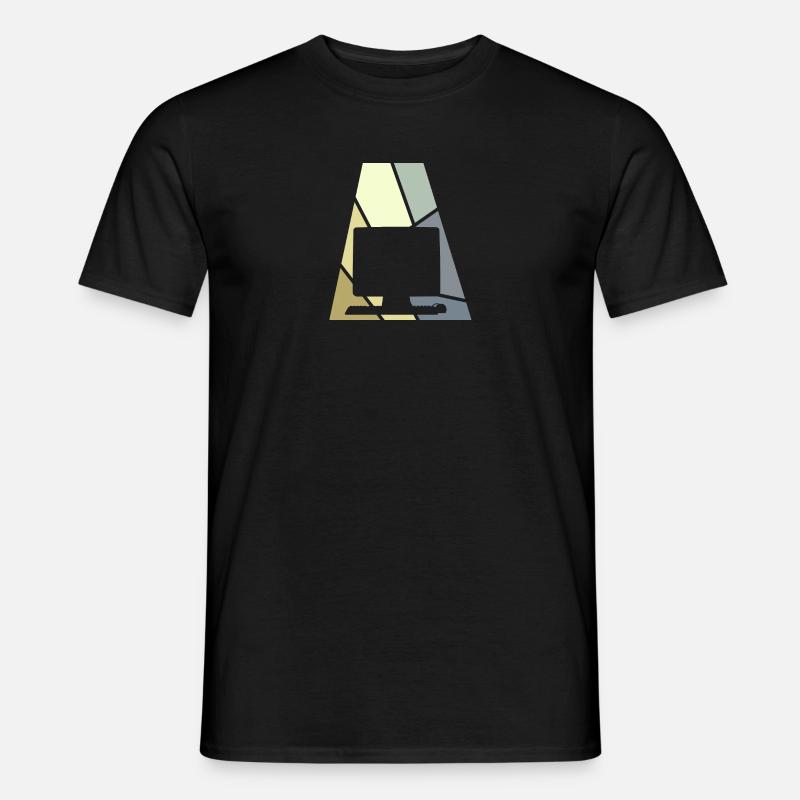 Computer Computer Gamer - Men's T-shirt - black