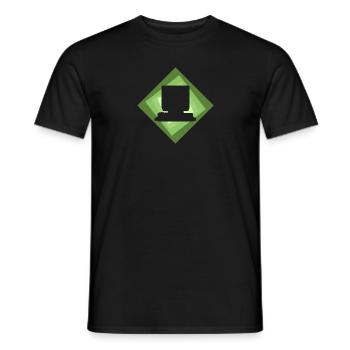 Informatique PC - T-shirt homme - noir - Devant - AI Model Male 178 light (178cm)