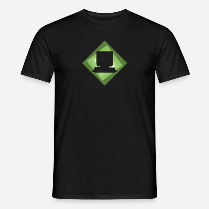 Computer PC Informatik - Männer T-Shirt - Schwarz