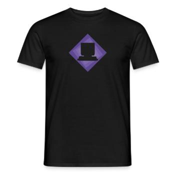 Computer PC Gamer - Men's T-Shirt - black - Front - AI Model Male 178 light (178cm)