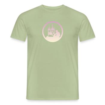 Molekül Biochemie Molekül - Männer T-Shirt - Sage - Vorne - AI Model Male 178 light (178cm)