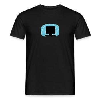 Computer Tech Computer - Männer T-Shirt - Schwarz - Vorne - AI Model Male 178 light (178cm)