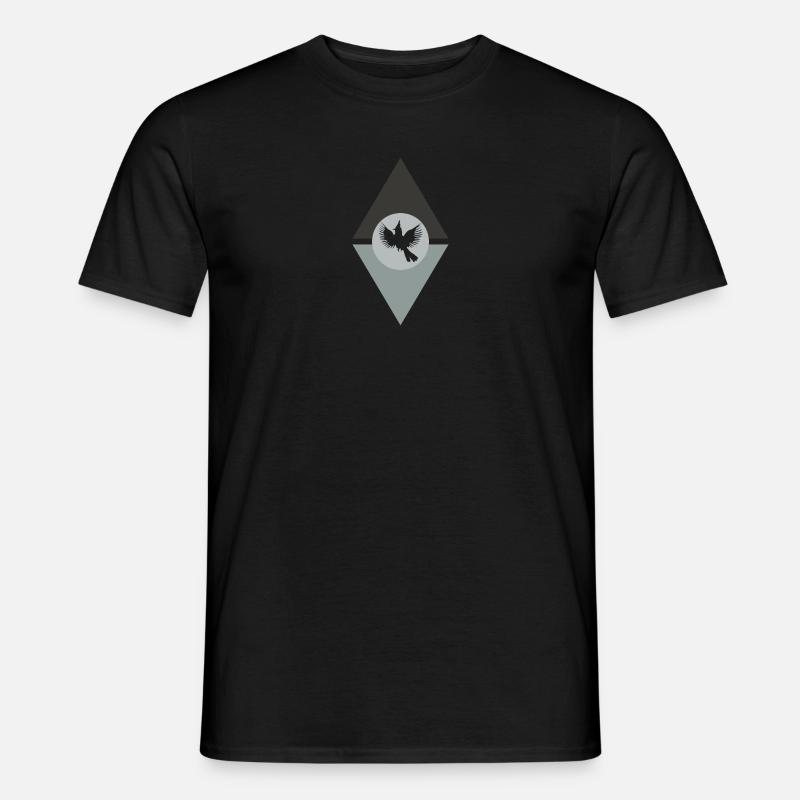 Calopsitte calopsitte oiseau - T-shirt homme - noir