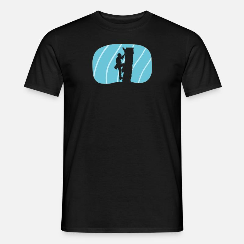 Climbing Climbing Monkey Climb - Men’s T-shirt - black