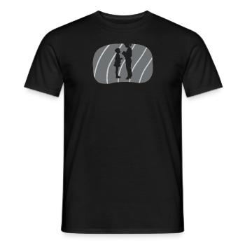 Primary School Teacher - Men's T-Shirt - black - Front - AI Model Male 178 light (178cm)