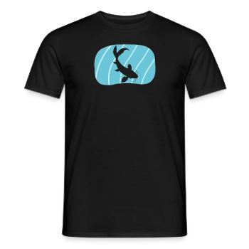 Koi Fish Fish Head - Men's T-Shirt - black - Front - AI Model Male 178 light (178cm)